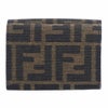フェンディ FENDI 折財布 三つ折り財布 BAGUETTE バゲット 8M0395 A98P F0A6E TABACCO+MORO+O.SOFT FFモチーフ マイクロ 【お取り寄せ】