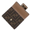 フェンディ FENDI 折財布 三つ折り財布 BAGUETTE バゲット 8M0395 A98P F0A6E TABACCO+MORO+O.SOFT FFモチーフ マイクロ 【お取り寄せ】