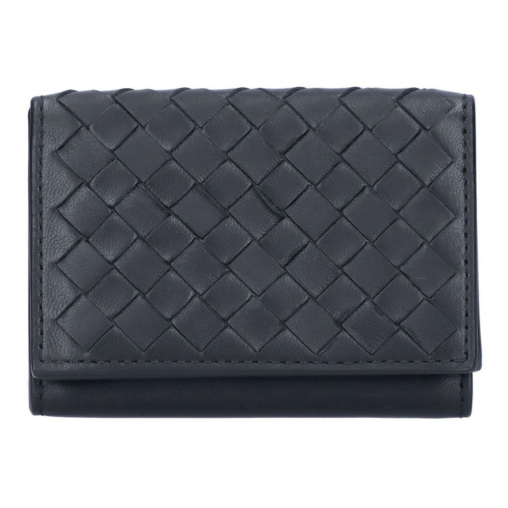 ボッテガヴェネタ BOTTEGA VENETA 折財布 3つ折り財布 イントレチャート 515385 VO0B2 8885 NERO/GY