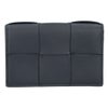 ボッテガヴェネタ BOTTEGA VENETA 名刺入れ カードケース イントレチャート 651396 V3UO3 8803 BLACK-SIL