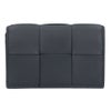 ボッテガヴェネタ BOTTEGA VENETA 名刺入れ カードケース イントレチャート 651396 V3UO3 8803 BLACK-SIL