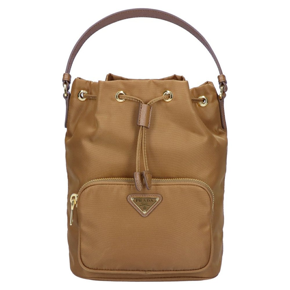 プラダ PRADA 2WAYバッグ バケットバッグ SECCHIELLO 1BH038 RV44 UOO F0134 BRANDY 【お取り寄せ】