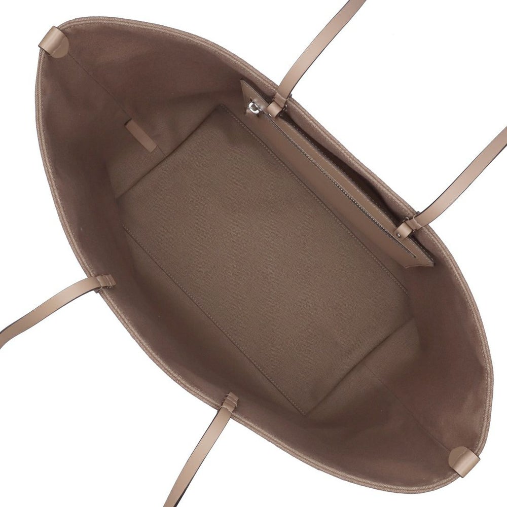 フェンディ FENDI トートバッグ ロール ラージ 8BH425 AT14 F1QDO FFジャカードベルベット CAPPUCCINO+SAND+P カプチーノ 【お取り寄せ】