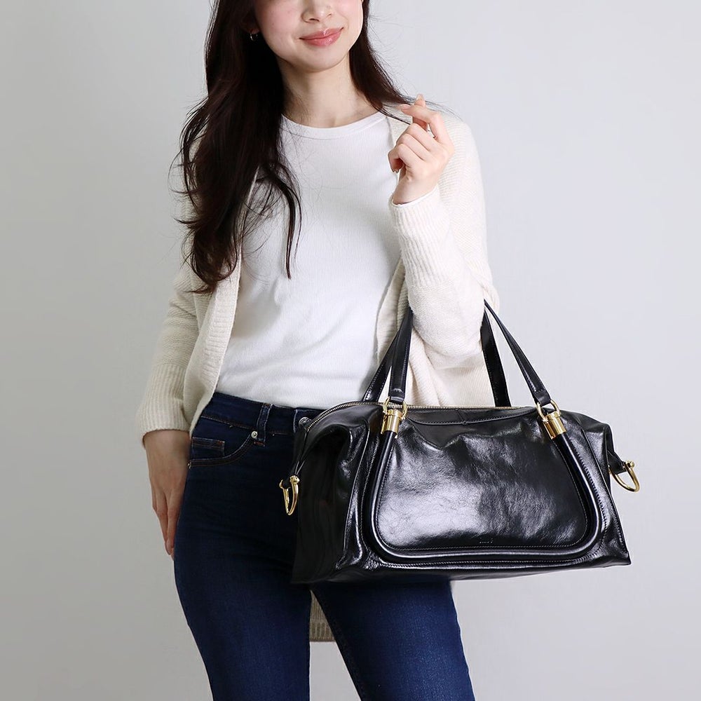 クロエ CHLOE 2WAYバッグ PARATY パラティ24 DOUBLE CARRY CHC24AS750 N82 001 BLACK ブラック
