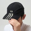 ワイスリー Y-3 キャップ 帽子 Y-3 STRP CAP ストライプキャップ IY4083 BLACK