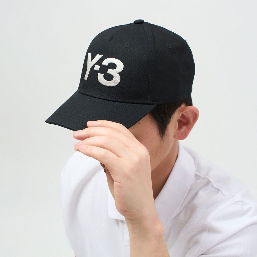ワイスリー Y-3 キャップ 帽子 Y-3 LOGO CAP ロゴキャップ JP1142 BLACK/TALC