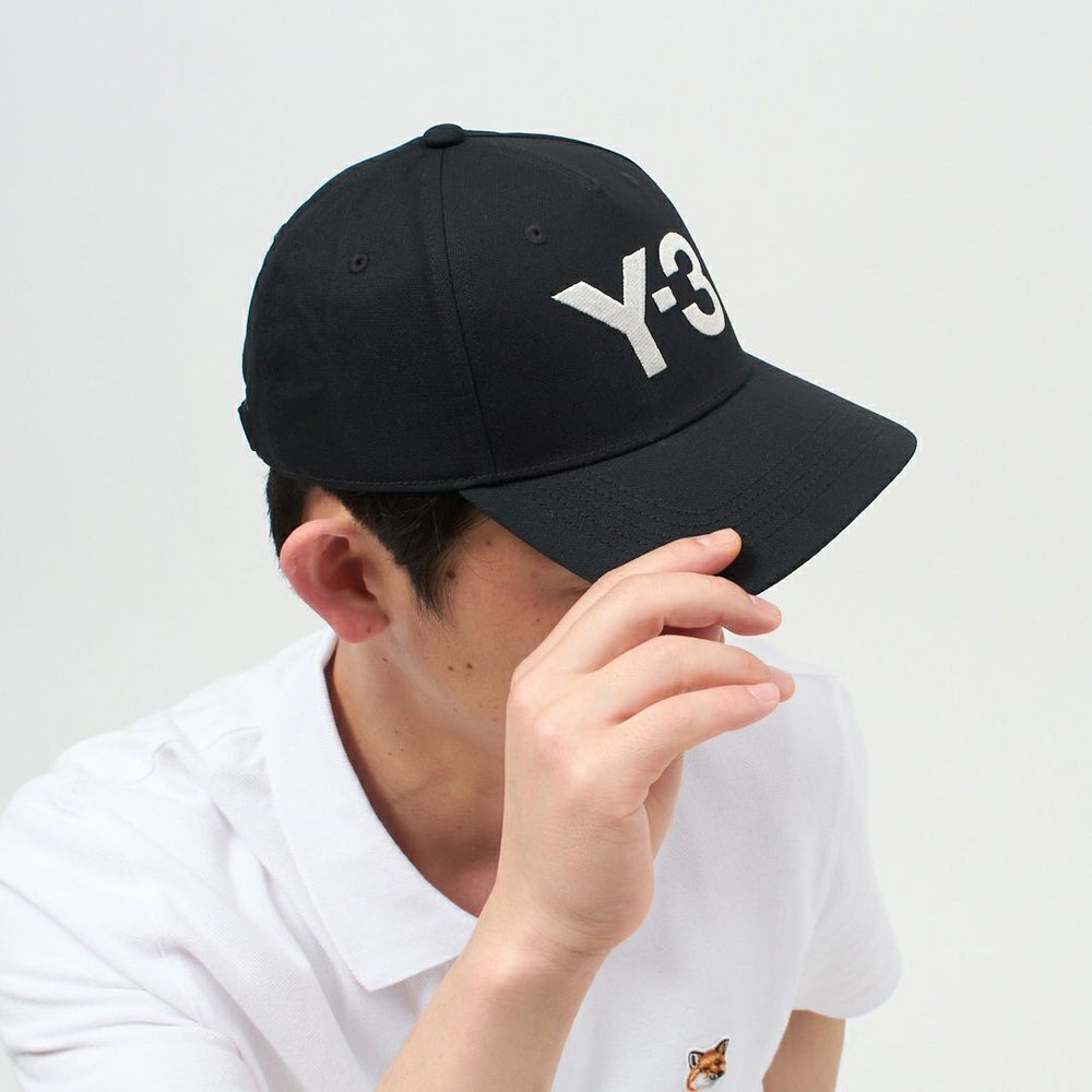 ワイスリー Y-3 キャップ 帽子 Y-3 LOGO CAP ロゴキャップ JP1142 BLACK/TALC