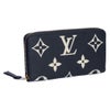 ルイヴィトン LOUIS VUITTON 長財布 ラウンド財布 ジッピー・ウォレット M80481 アンプラント ブラック
