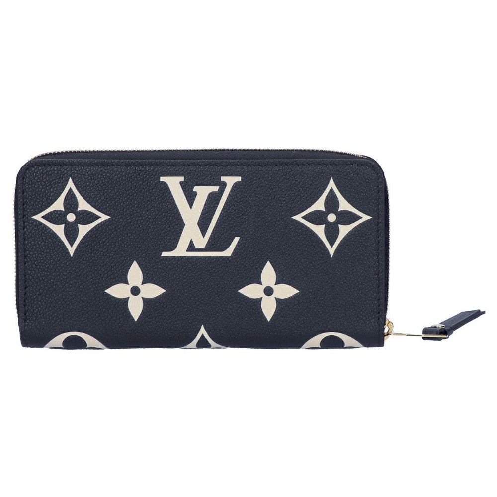 ルイヴィトン LOUIS VUITTON 長財布 ラウンド財布 ジッピー・ウォレット M80481 アンプラント ブラック