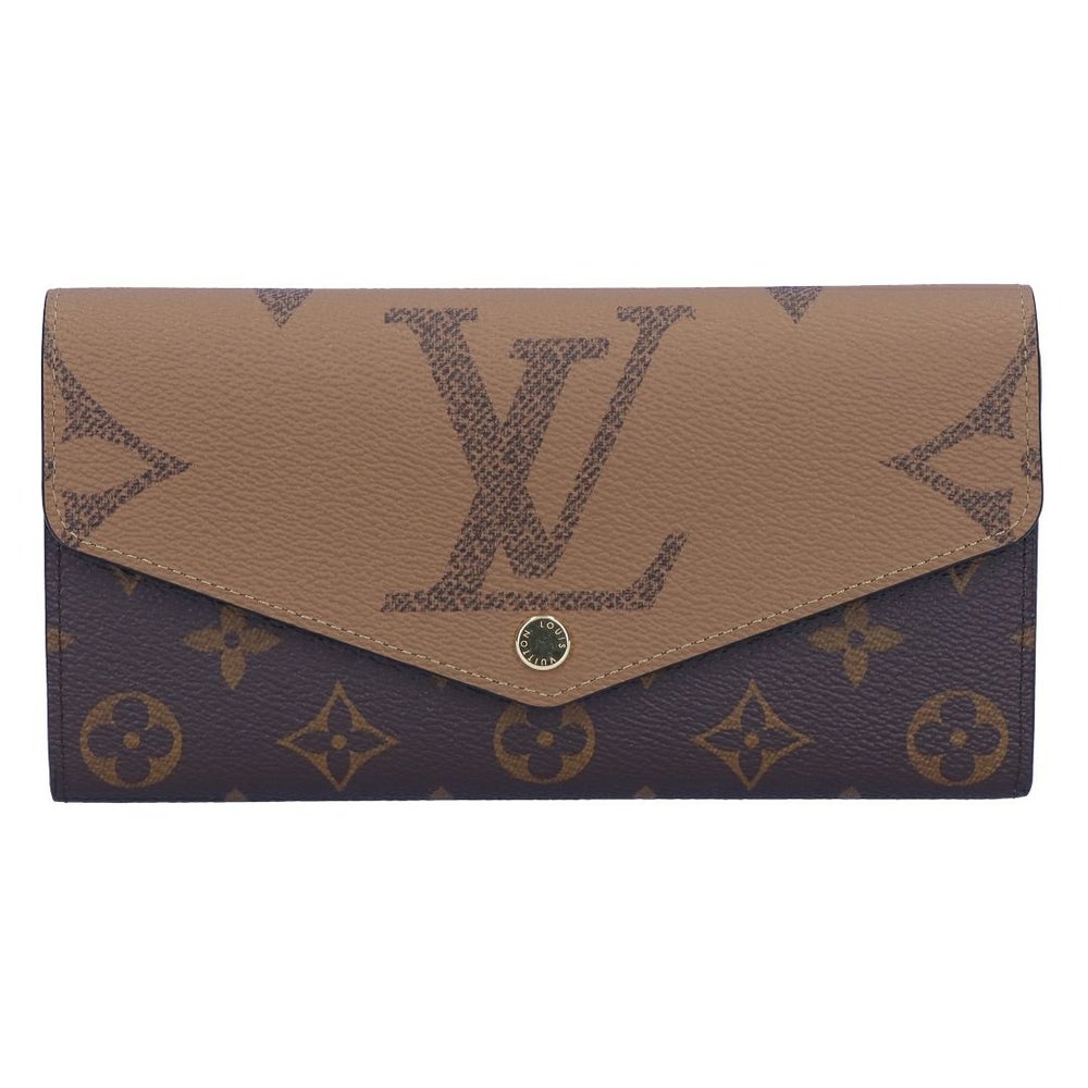 ルイヴィトン LOUIS VUITTON 長財布 フラップ財布 ポルトフォイユ･サラ M80726 ジャイアント・モノグラム