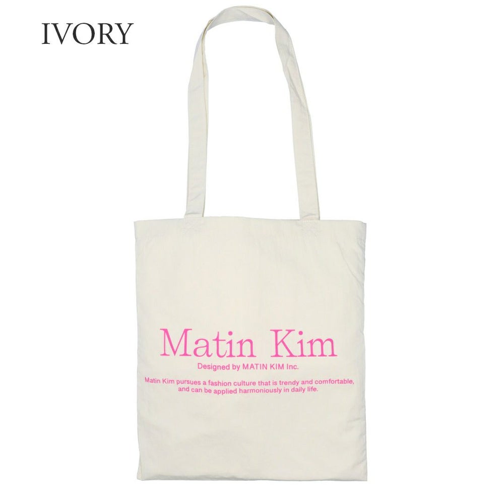 マーティンキム MATIN KIM トートバッグ エコバッグ MK2400BG035M