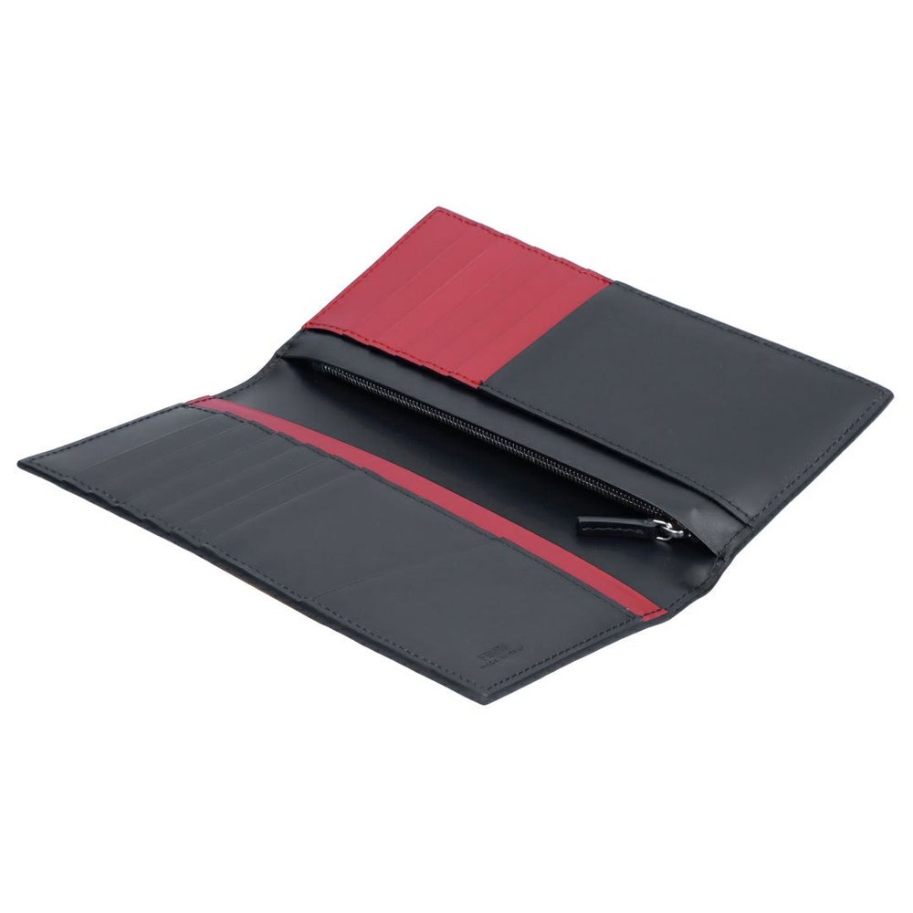 フェンディ FENDI メンズ 長財布 7M0355 AJF4 F19KP NERO+FRAGOLA+P ブラック 【お取り寄せ】