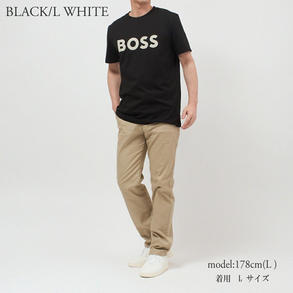 ヒューゴボス HUGO BOSS メンズ 半袖Tシャツ HUGO BOSS ORANGE ヒューゴボス オレンジ 50481923 クルーネック 【ゆうパケ可】
