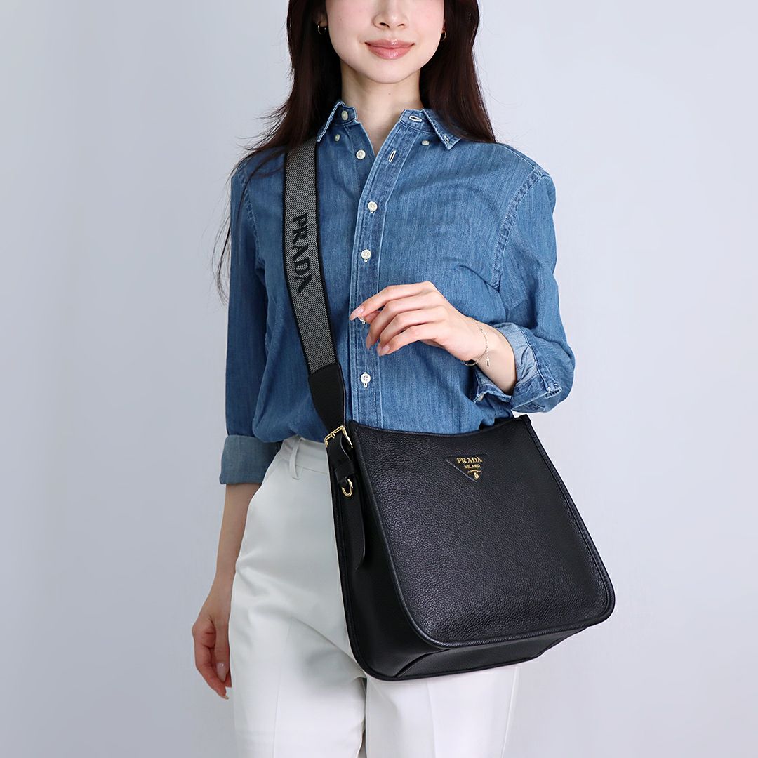 プラダ PRADA ショルダーバッグ SACCA 1BC073 2DKV 7NO F0632 NERO