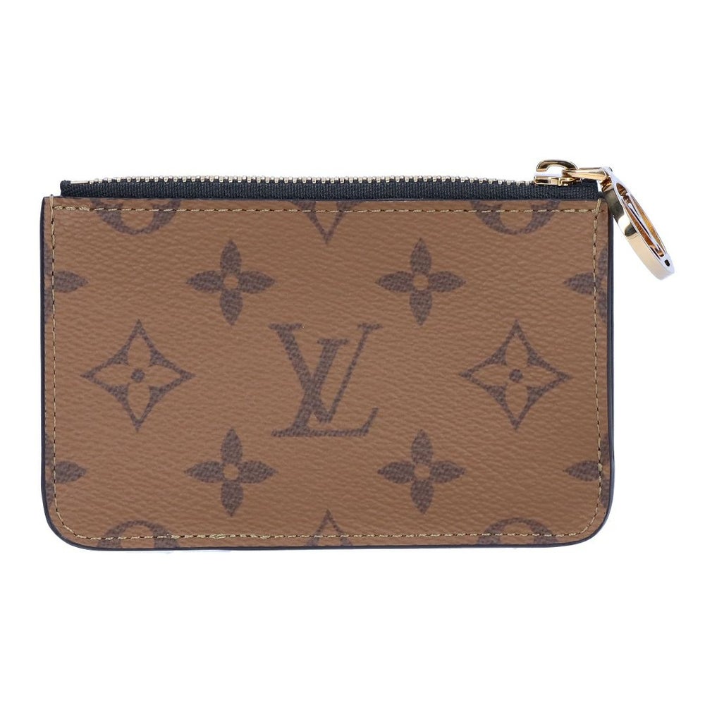 ルイヴィトン LOUIS VUITTON カードケース コインケース ポルトカルト・ロミー フューシャ M81912 モノグラム・リバース