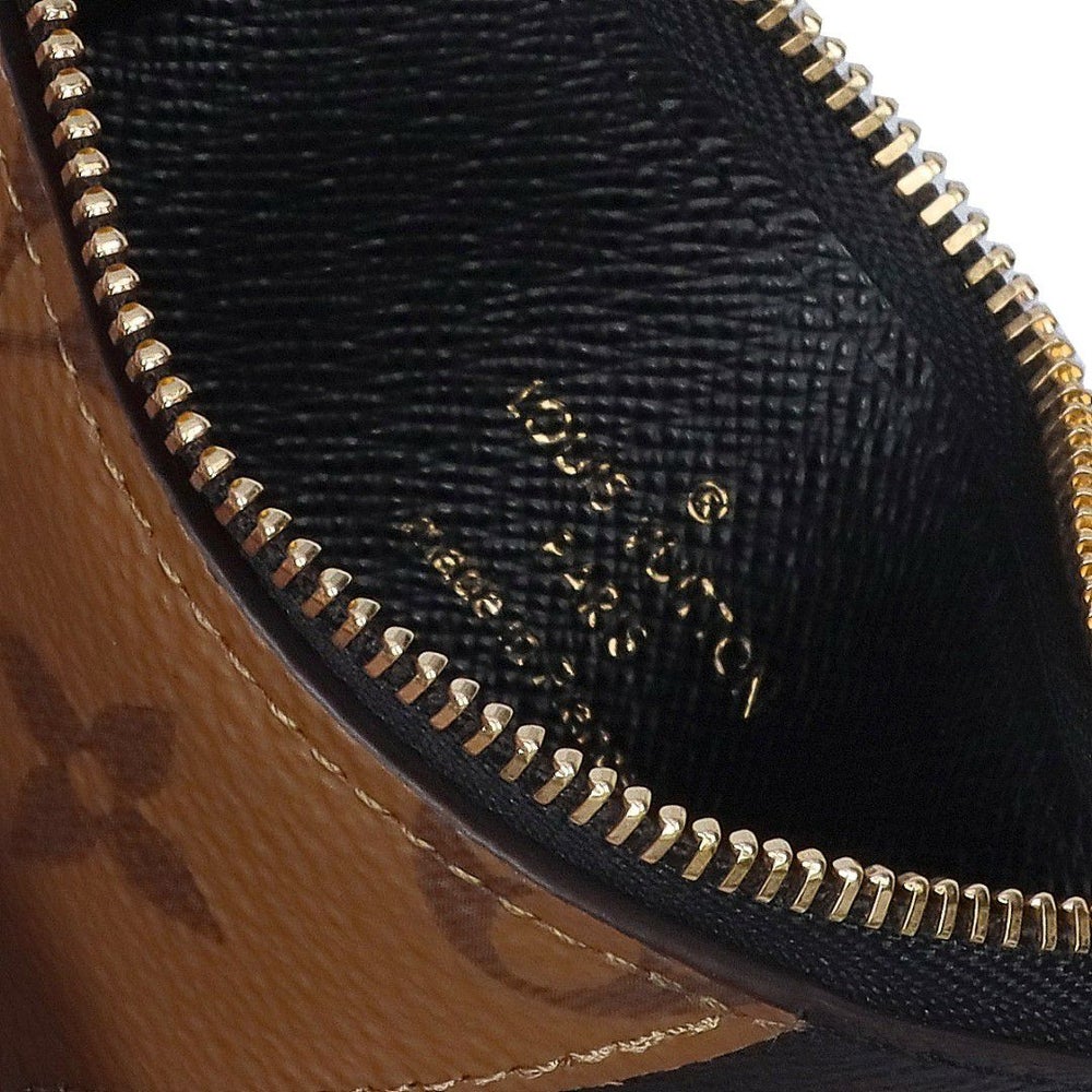 ルイヴィトン LOUIS VUITTON カードケース コインケース ポルトカルト・ロミー フューシャ M81912 モノグラム・リバース