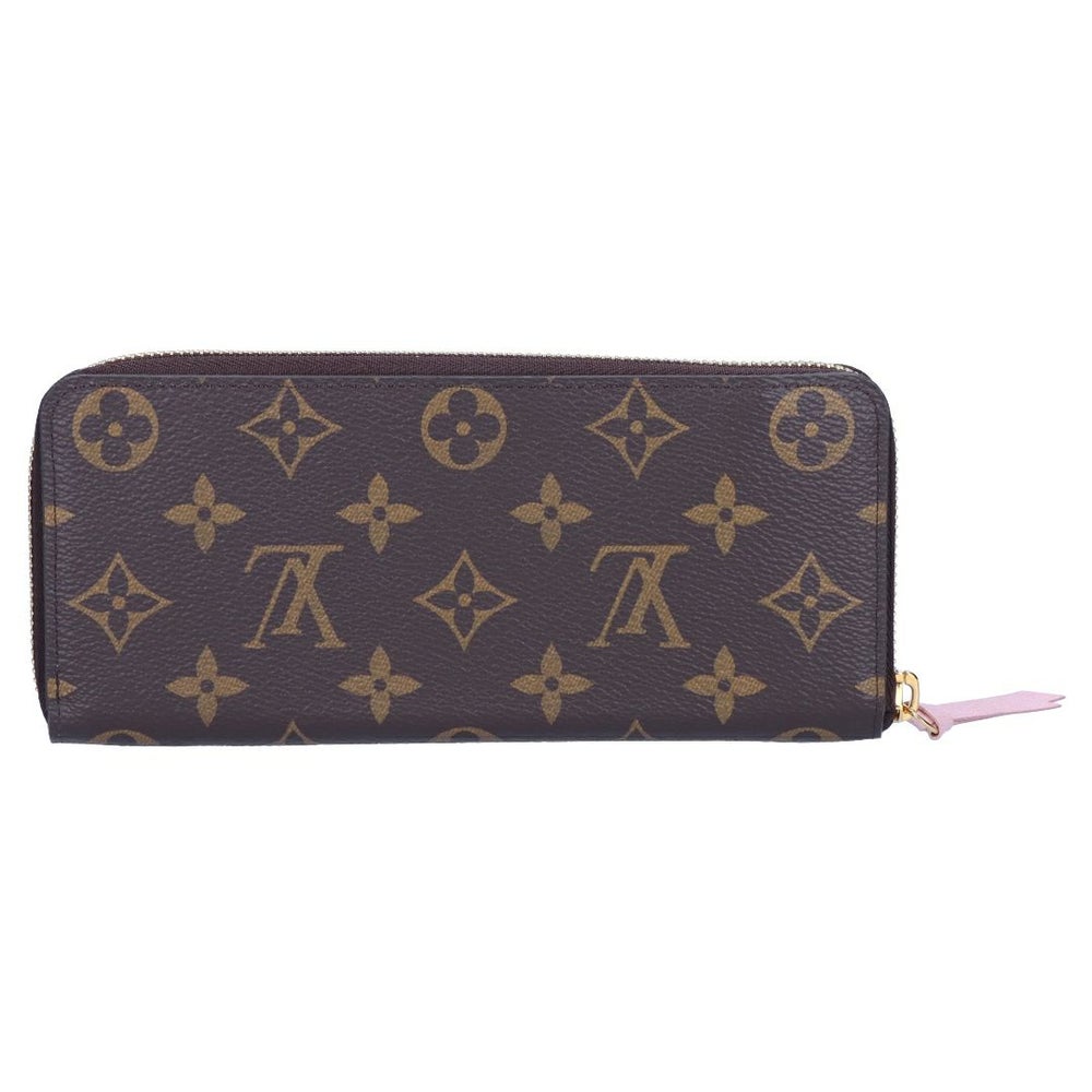ルイヴィトン LOUIS VUITTON 長財布 ラウンド財布 ポルトフォイユ・クレマンス M61298 ローズ・バレリーヌ