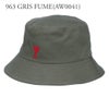 アミパリス AMI PARIS バケットハット 帽子 UHA246 AW0041 DE0046