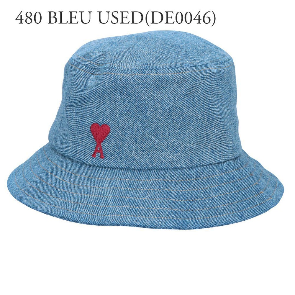 アミパリス AMI PARIS バケットハット 帽子 UHA246 AW0041 DE0046