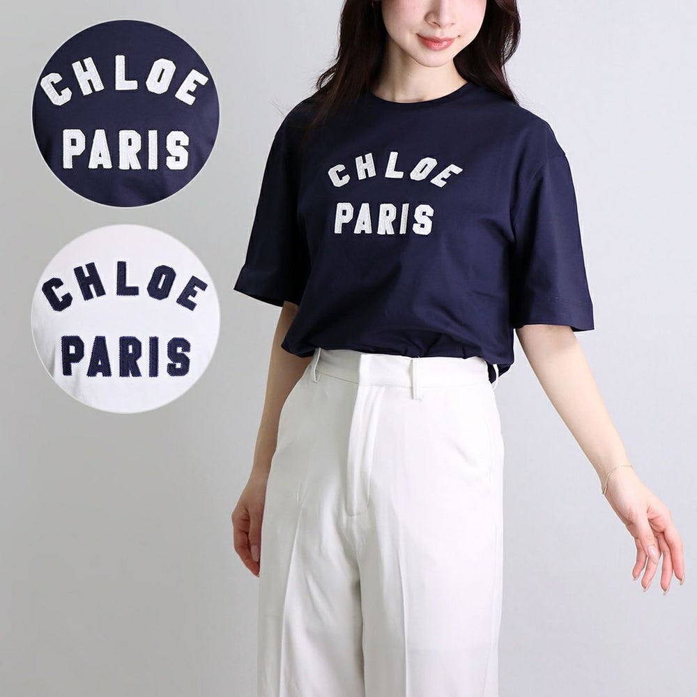 クロエ CHLOE キッズ レディース 半袖Tシャツ C20489 SHORT SLEEVES TEE-SHIRT