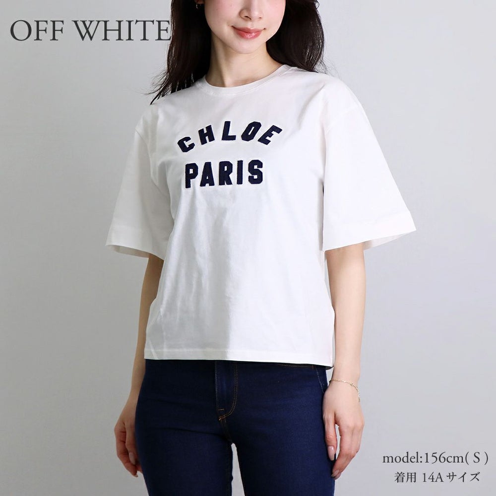 クロエ CHLOE キッズ レディース 半袖Tシャツ C20489 SHORT SLEEVES TEE-SHIRT