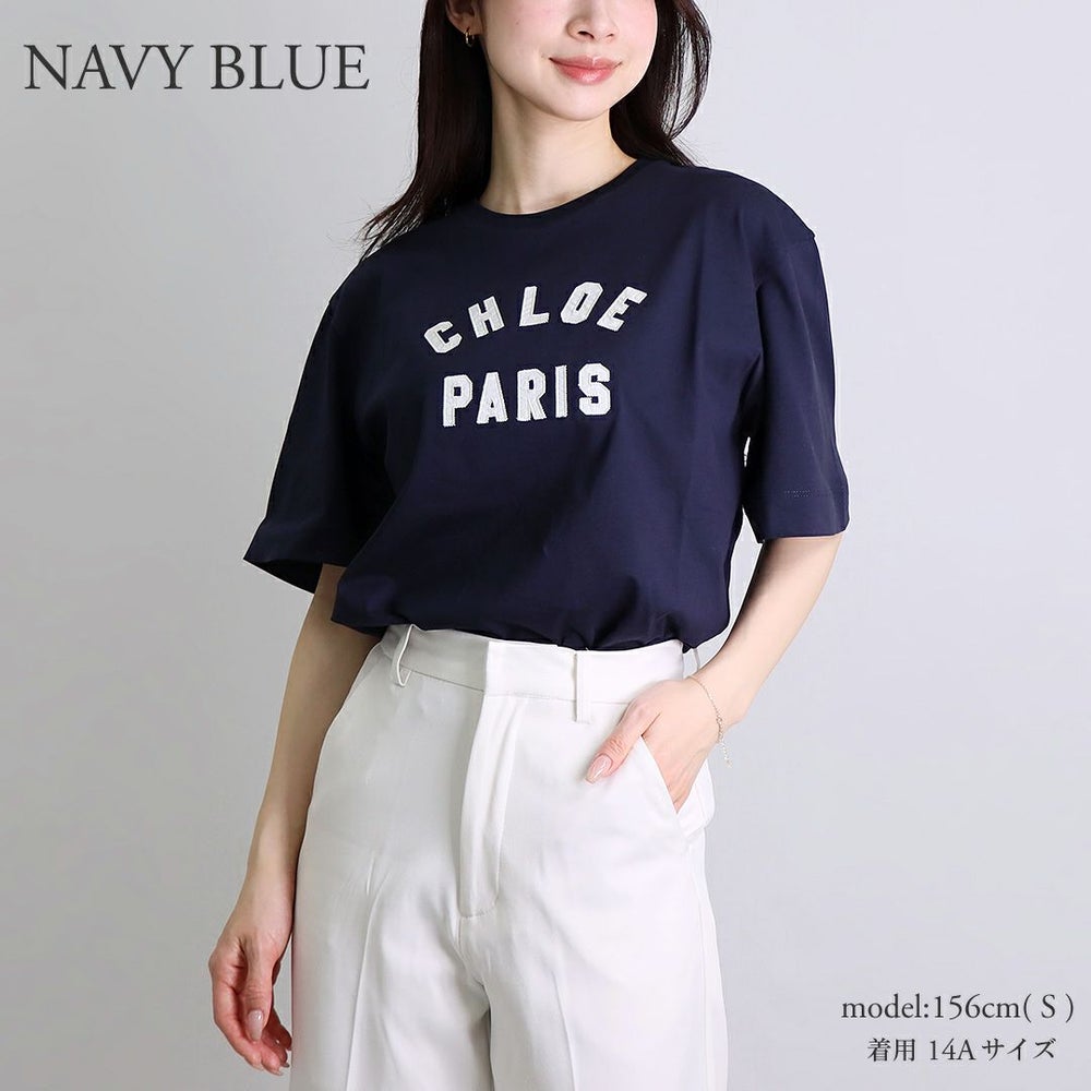 クロエ CHLOE キッズ レディース 半袖Tシャツ C20489 SHORT SLEEVES TEE-SHIRT