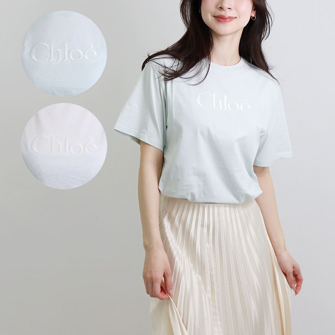 クロエ CHLOE キッズ レディース 半袖Tシャツ C20485 SHORT SLEEVES