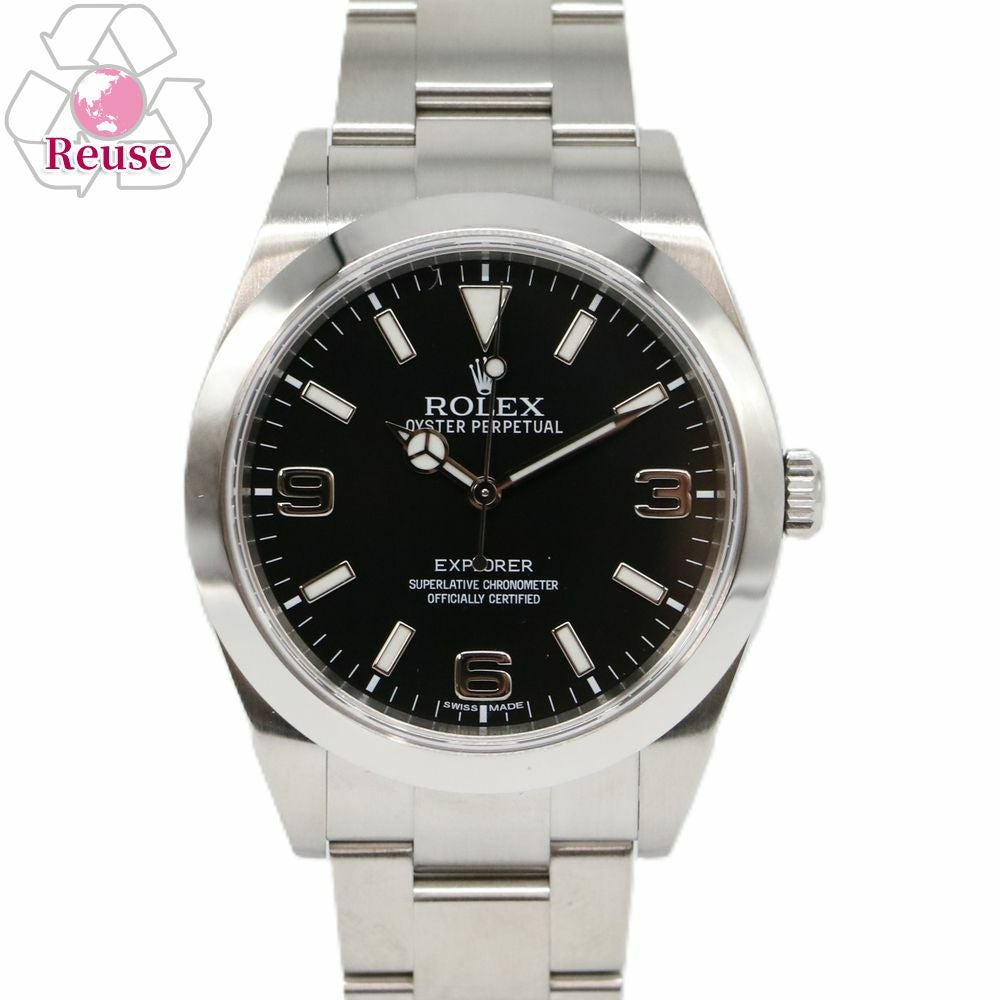 【リユース品】 ロレックス ROLEX 腕時計 メンズウォッチ エクスプローラー1 214270 シルバー 【お取り寄せ】