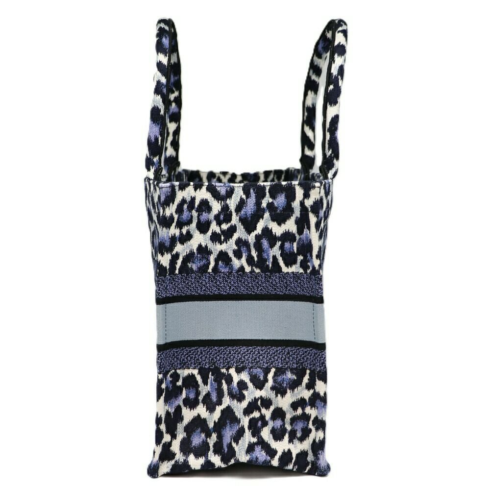 【リユース品】 ディオール DIOR バッグ トートバッグ ブックトート　ミディアム ブルー 【お取り寄せ】