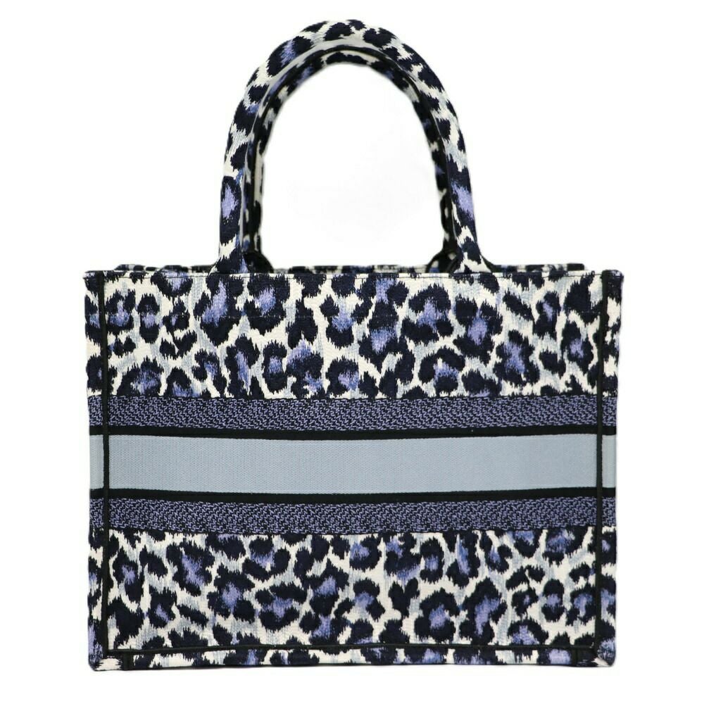 【リユース品】 ディオール DIOR バッグ トートバッグ ブックトート　ミディアム ブルー 【お取り寄せ】