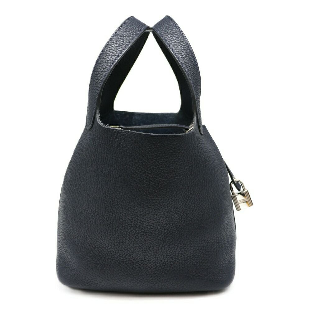 【リユース品】 エルメス HERMES バッグ ハンドバッグ ピコタンロック PM ネイビー 【お取り寄せ】