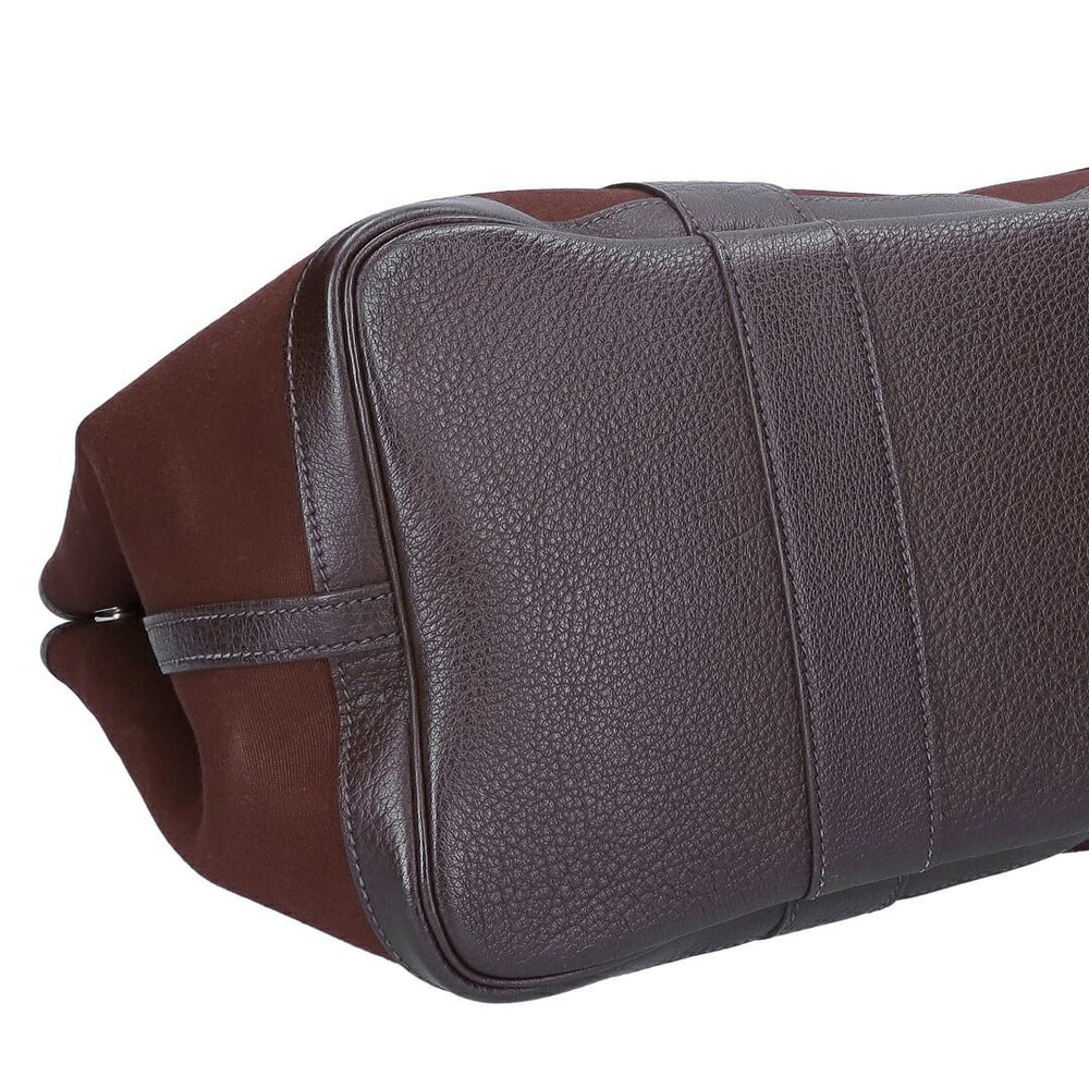 【リユース品】 エルメス HERMES バッグ ハンドバッグ ガーデンパーティPM ワインレッド 【お取り寄せ】