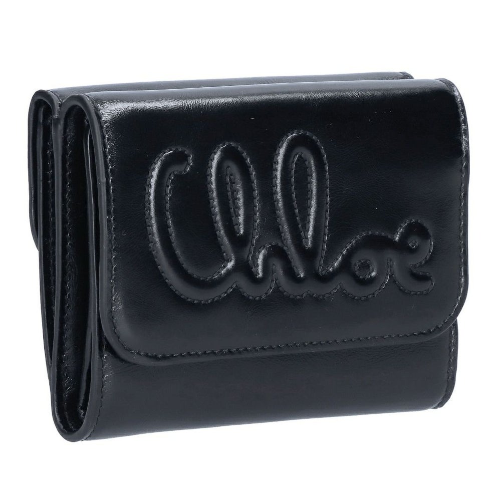 クロエ CHLOE 折財布 三つ折り財布 コンパクトウォレット CHLOE C クロエ C CHC24WP448O16 001 BLACK スモールトリフォールドウォレット