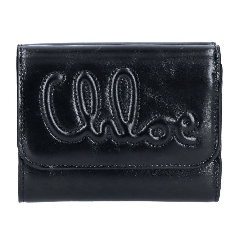 クロエ CHLOE 折財布 三つ折り財布 コンパクトウォレット CHLOE C クロエ C CHC24WP448O16 001 BLACK スモールトリフォールドウォレット