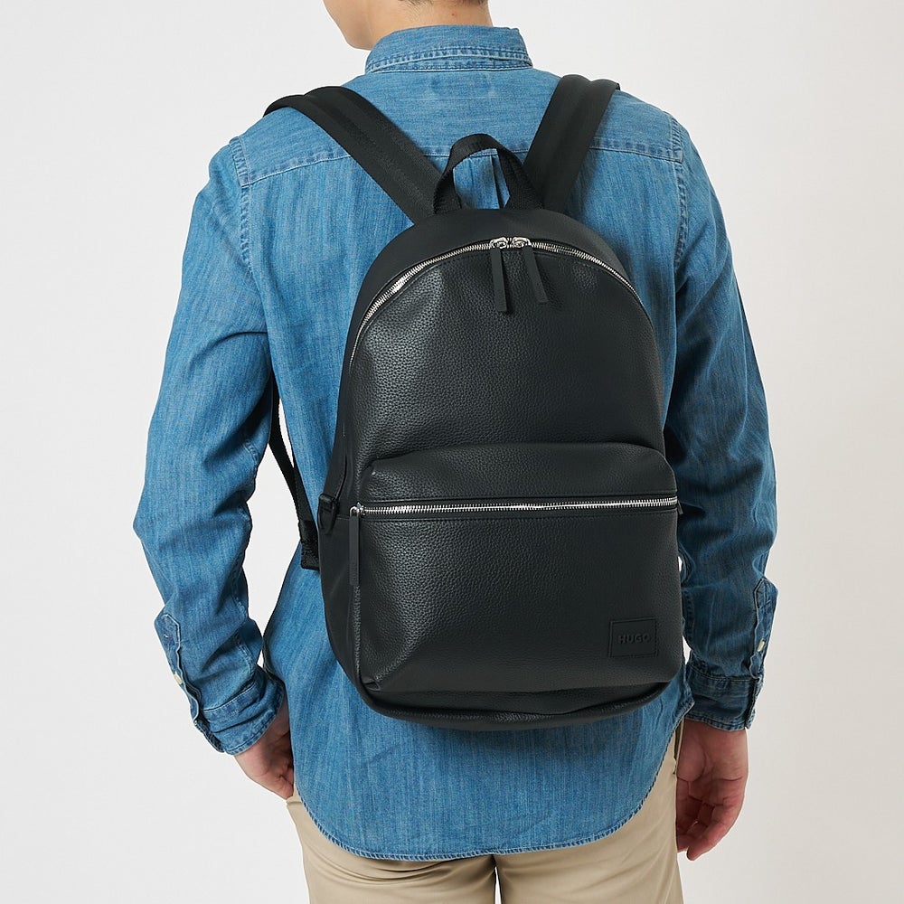 ヒューゴボス HUGO BOSS リュックサック バックパック HUGO RED 50535693 001 BLACK