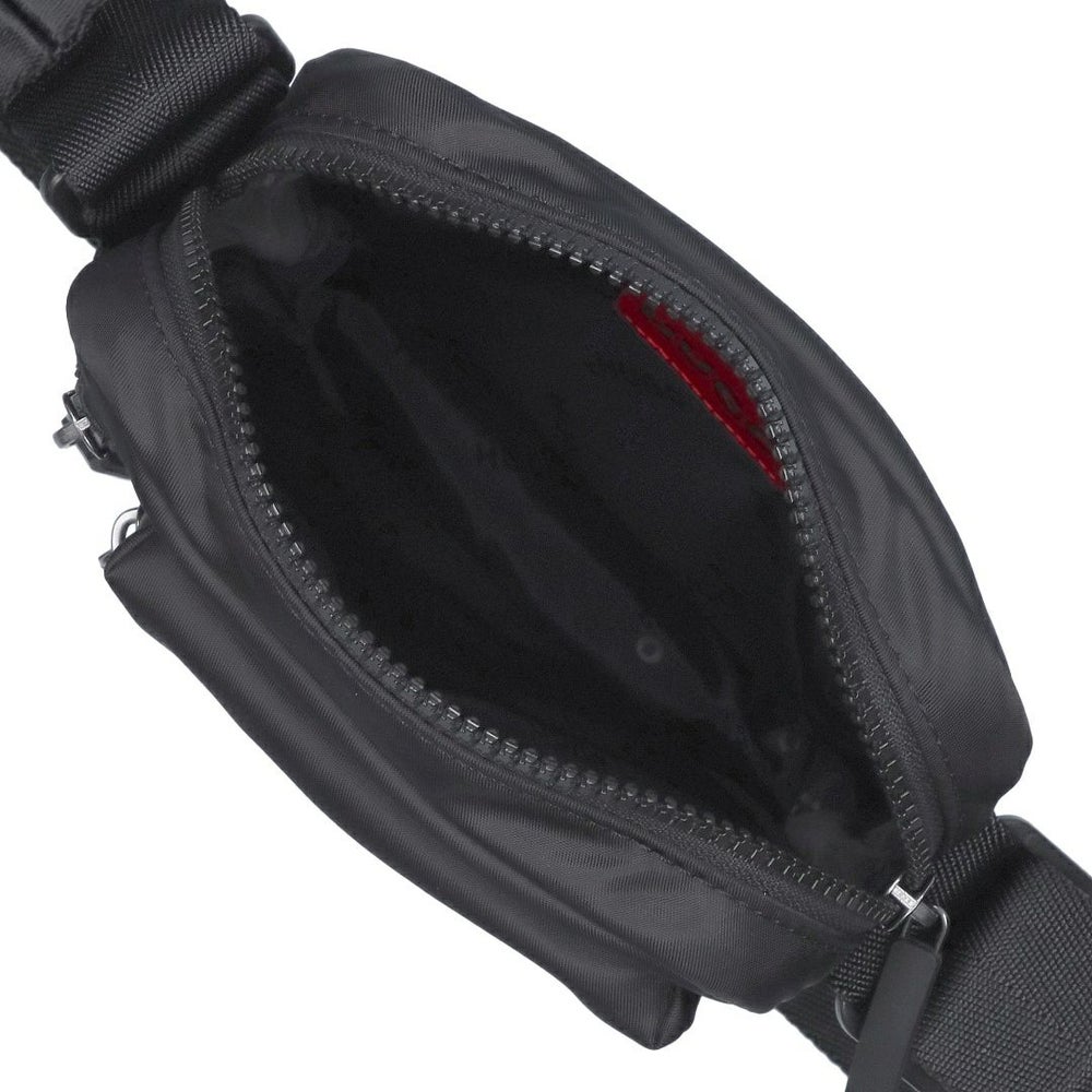 ヒューゴボス HUGO BOSS ショルダーバッグ クロスボディバッグ HUGO RED 50535643 002 BLACK レッドロゴパッチ