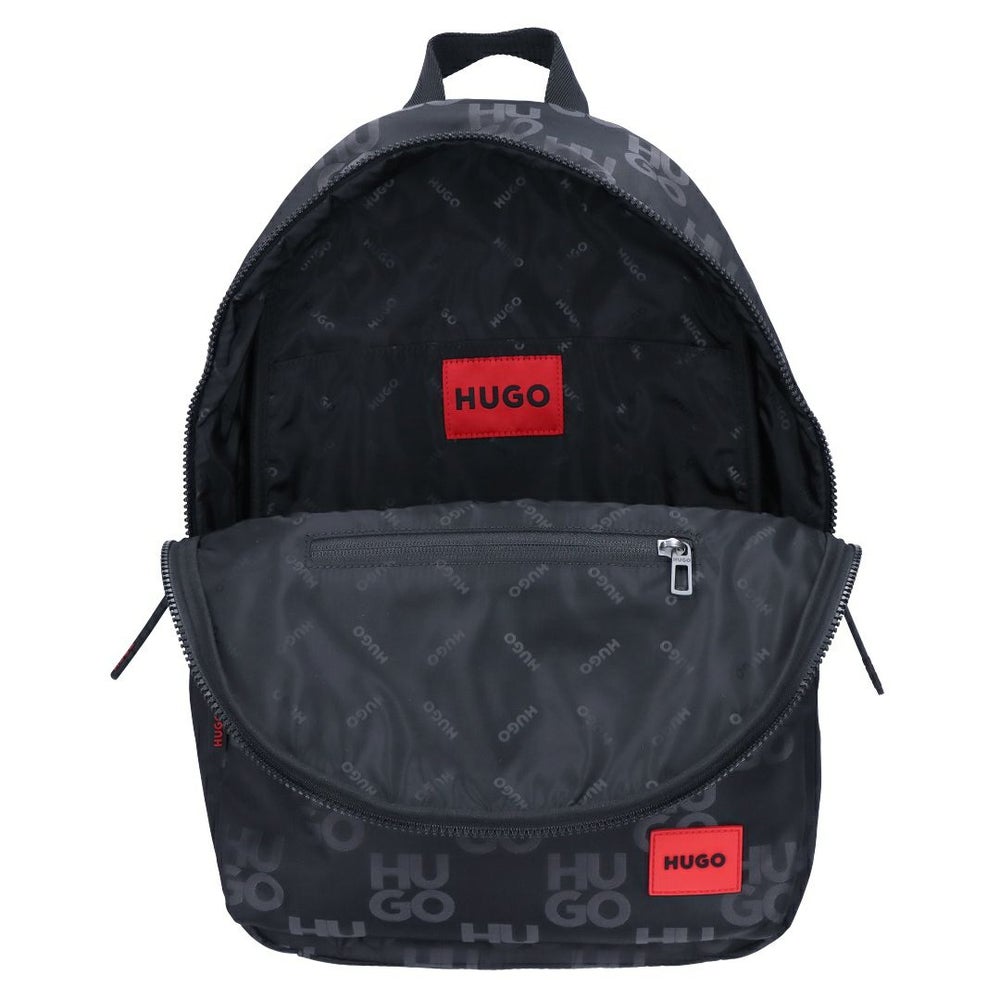 ヒューゴボス HUGO BOSS リュックサック バックパック HUGO RED 50529424 004 BLACK