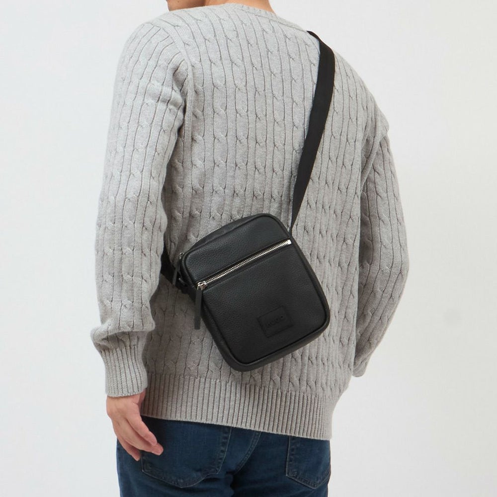 ヒューゴボス HUGO BOSS ショルダーバッグ HUGO RED 50535669 001 BLACK