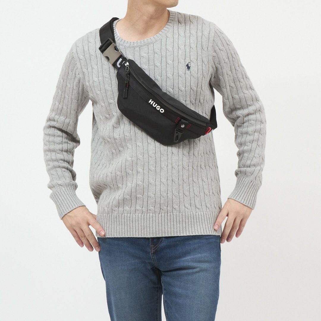 ヒューゴボス HUGO BOSS ウエストバッグ ベルトバッグ HUGO RED