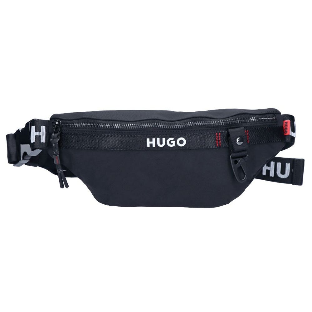 ヒューゴボス HUGO BOSS ウエストバッグ ベルトバッグ HUGO RED 50536023 001 BLACK