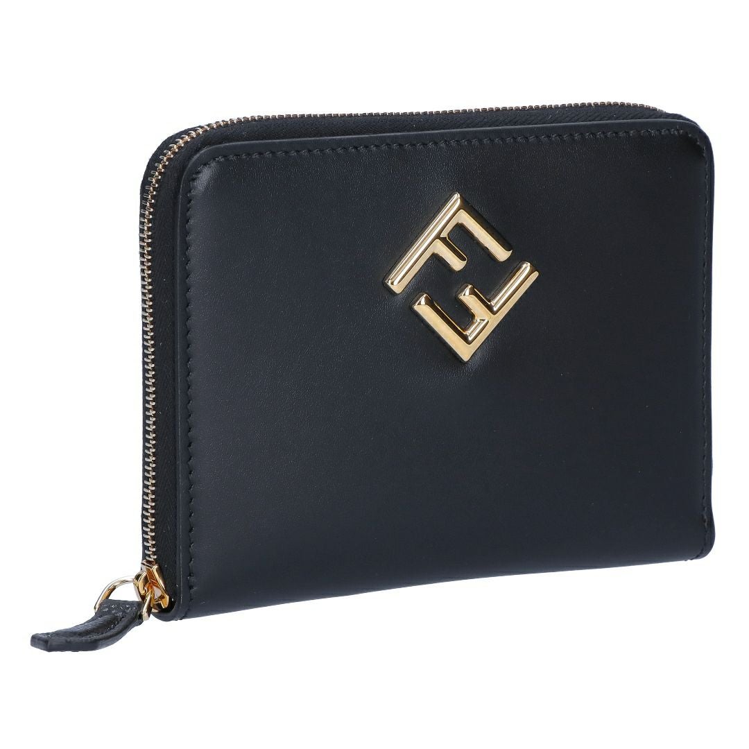美品　FENDI フェンディ　財布　二つ折り　M8058 フェンディ FENDI 折財布 二つ折財布 FFダイヤモンド 8M0508 ALV4