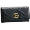 グッチ GUCCI 長財布 【GGマーモント：GG MARMONT 2.0】 443436 DTD1T ブラック(1000/NERO)