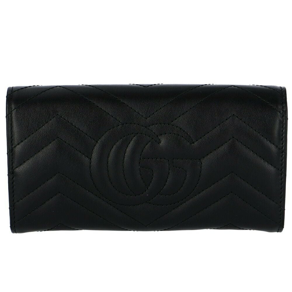 グッチ GUCCI 長財布 【GGマーモント：GG MARMONT 2.0】 443436 DTD1T ブラック(1000/NERO)