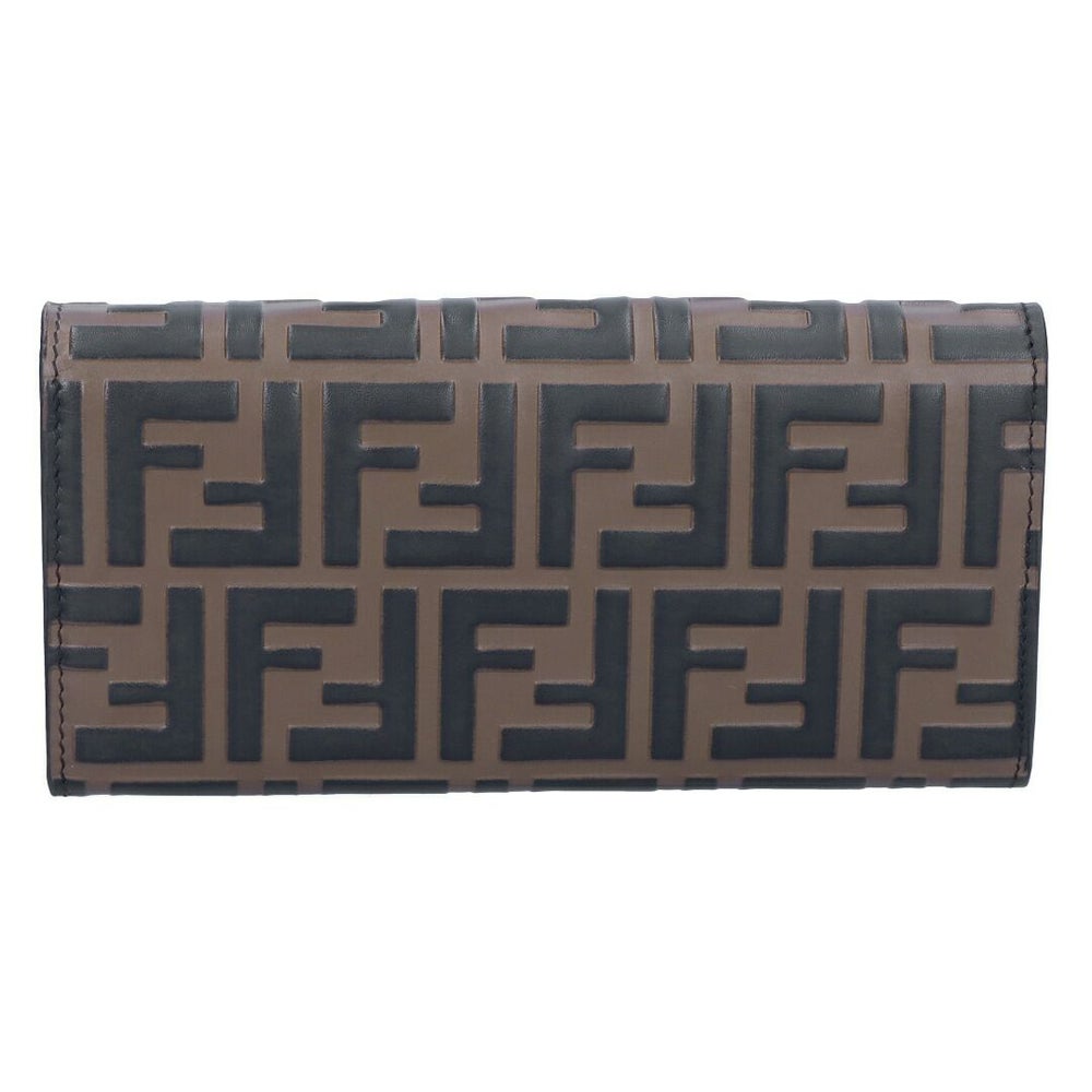 フェンディ FENDI 財布 長財布 チェーンウォレット コンチネンタルウォレット FFダイヤモンド 8M0365 ADYM F13VK BICOLOR/VIT CEYLON