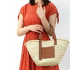 ロエベ トートバッグ かごバッグ 327 02 S92 ブラウン系（2435 NATURAL/TAN） LOEWE 【ギフト不可】