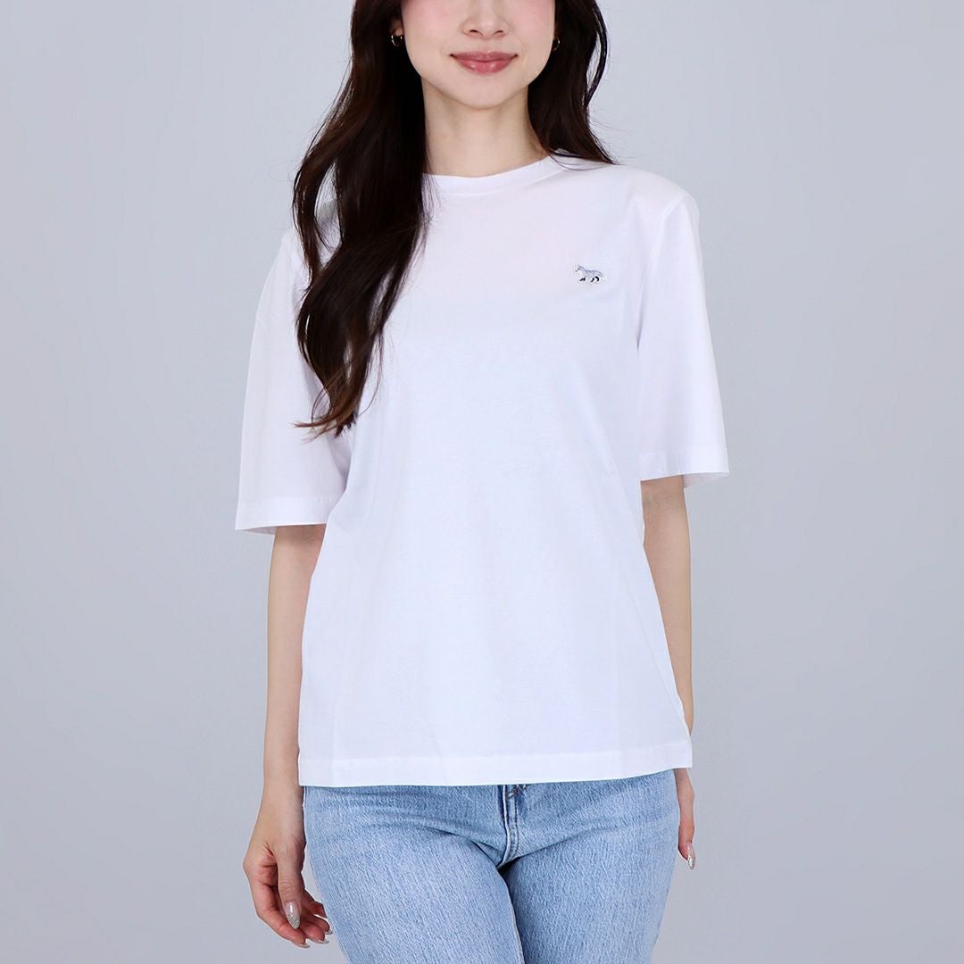 Chloé ランウェイ ゆったりのお袖が可愛く涼しい白Tシャツ org.jpg