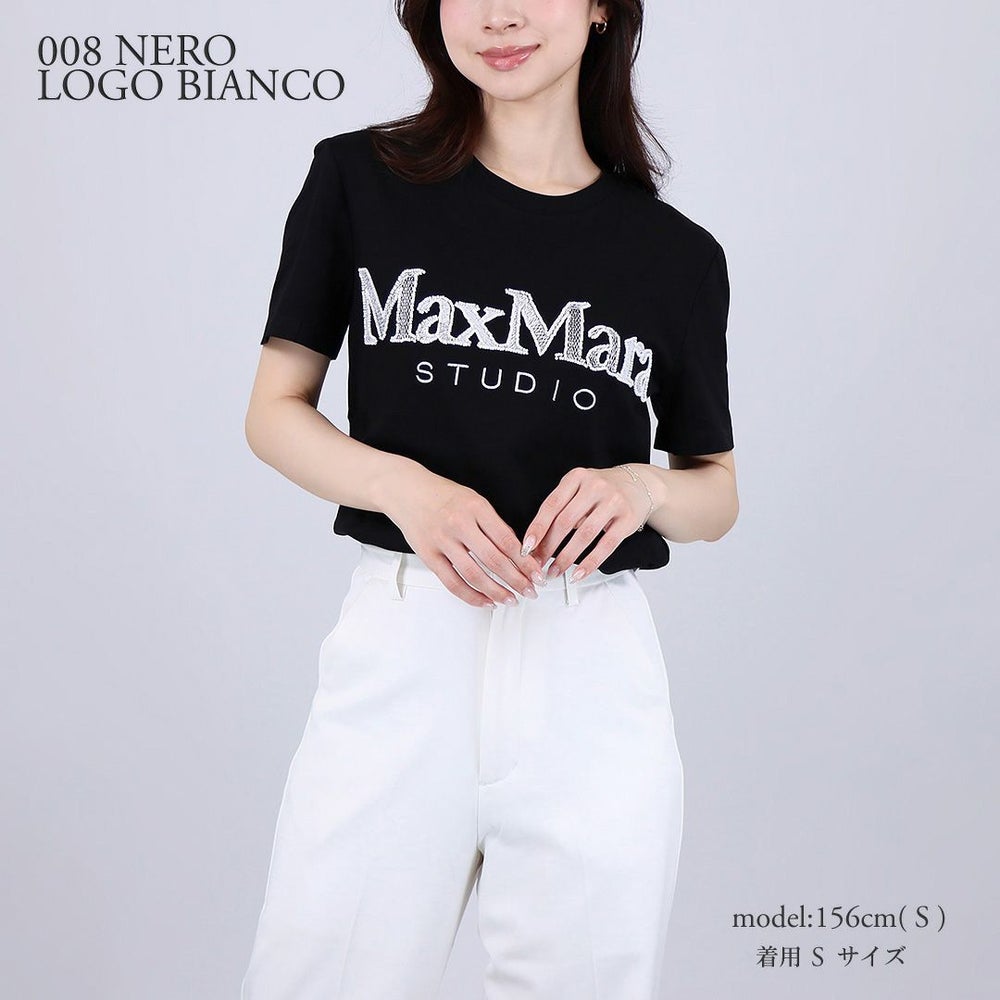 マックスマーラ ステュディオ MAXMARA STUDIO レディース 半袖 Tシャツ WON ウォン 2516941012