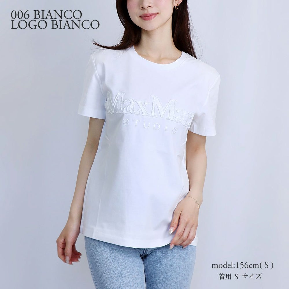 マックスマーラ ステュディオ MAXMARA STUDIO レディース 半袖 Tシャツ WON ウォン 2516941012