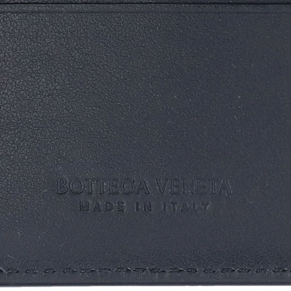 ボッテガヴェネタ BOTTEGA VENETA メンズ 折財布 二つ折り財布 イントレチャート カセット 649605 V47V1 8803 ブラック