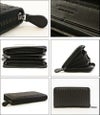 ボッテガ・ヴェネタ 長財布 イントレチャート BOTTEGA VENETA 275064 V3UN1 1275 ブラック